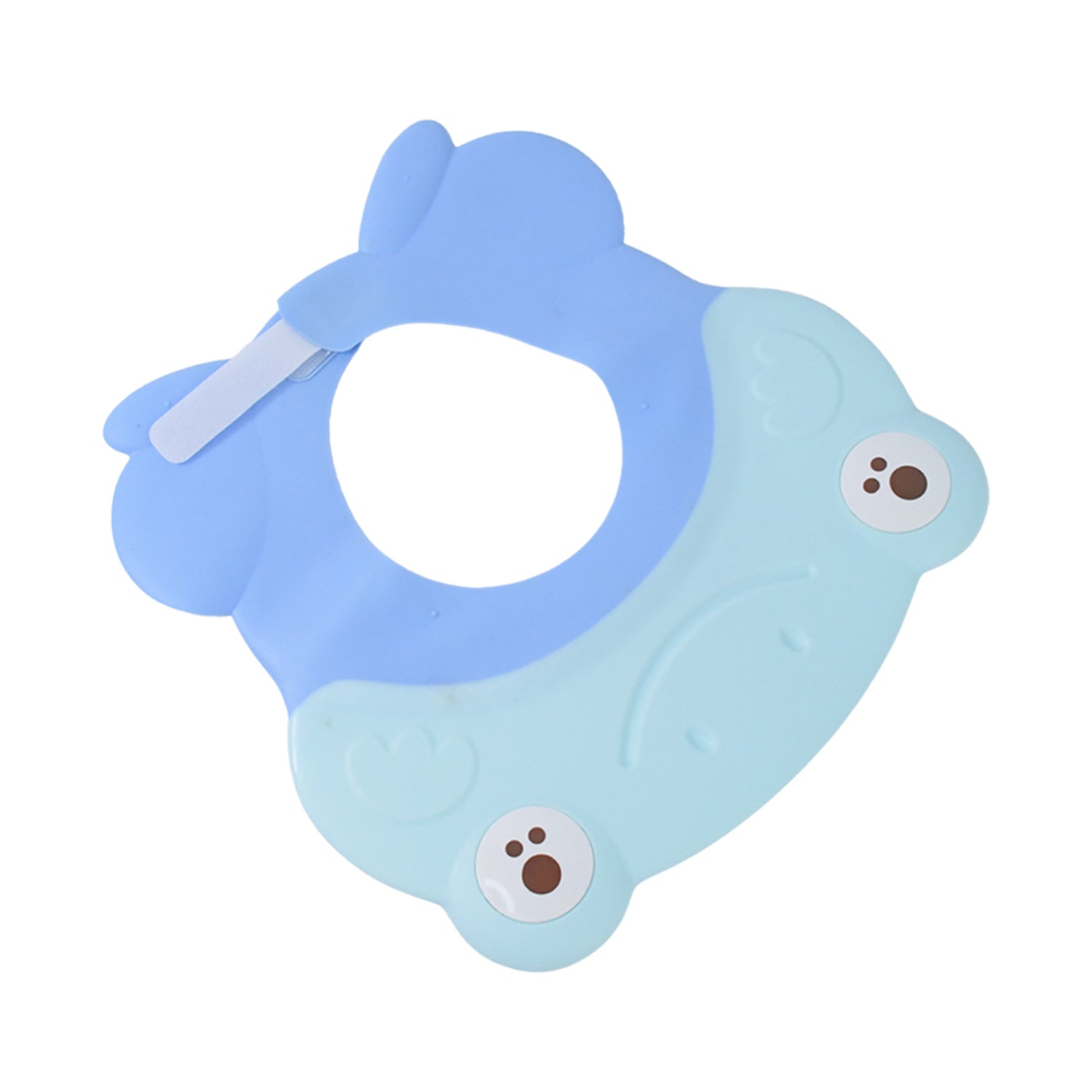 05_059bfe45-0313-43db-8387-8fcae9e8be9b.jpg Baby Silicone Shower Cap Adjustable Bath Visor for Infants Toddlers (1 Pc Small) Eye Ear Protection Hat for Tear-Free Shampoo Time - Image 1