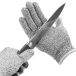 Anti Cutting Resistant Hand Safety Cut-Proof Protection Gloves (Multicolour)