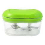 Manual Hand Push Garlic Cutter & Vegetable Chopper (1 pc)