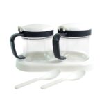 Multipurpose Pickle Container with Lid Leak-Proof, Airtight Jar for Pickles, Spices Condiments