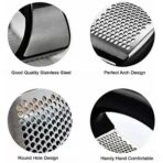 Stainless Steel Garlic Press and Crusher Effortlessly Mince Garlic in Seconds, Quick, and Easy to Use for Convenient Kitchen Prep Single Pack - Image 3