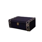 Jewelry Box Organizer for Women ?Luxury  Storage Box , Lockable Display Case for Rings, Necklaces, Watches & Accessories Availabel in Black, Red,Pink,Golde ,White (Black)