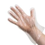 Disposable Clear Gloves ? Transparent Plastic Gloves for Food Handling, Cleaning & Hygiene (100-Piece Pack,) - Image 2