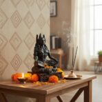 Shiva Dashboard Idol for Car | Mahadev Murti for Car Dashboard | Mini Lord Shiva Statue | Spiritual Decorative Idol for Home, Office & Vehicle | Premium Finish Religious Gift Item - Image 2