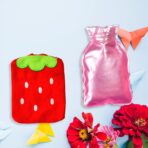 Mini Hot Water Bag with Design Relief: Compact and Solution for Neck Shoulder Comfort - Image 3