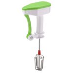 Power-Free Blender Manual, Easy-to-Use Handheld Blender for Effortless Blending, Mixing, and Pureeing Without Electricity