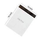 POD Pouch Secure Tamper Proof Courier Bags 14x16 Inch (100 Pcs) ?E-commerce Shipping - Image 3
